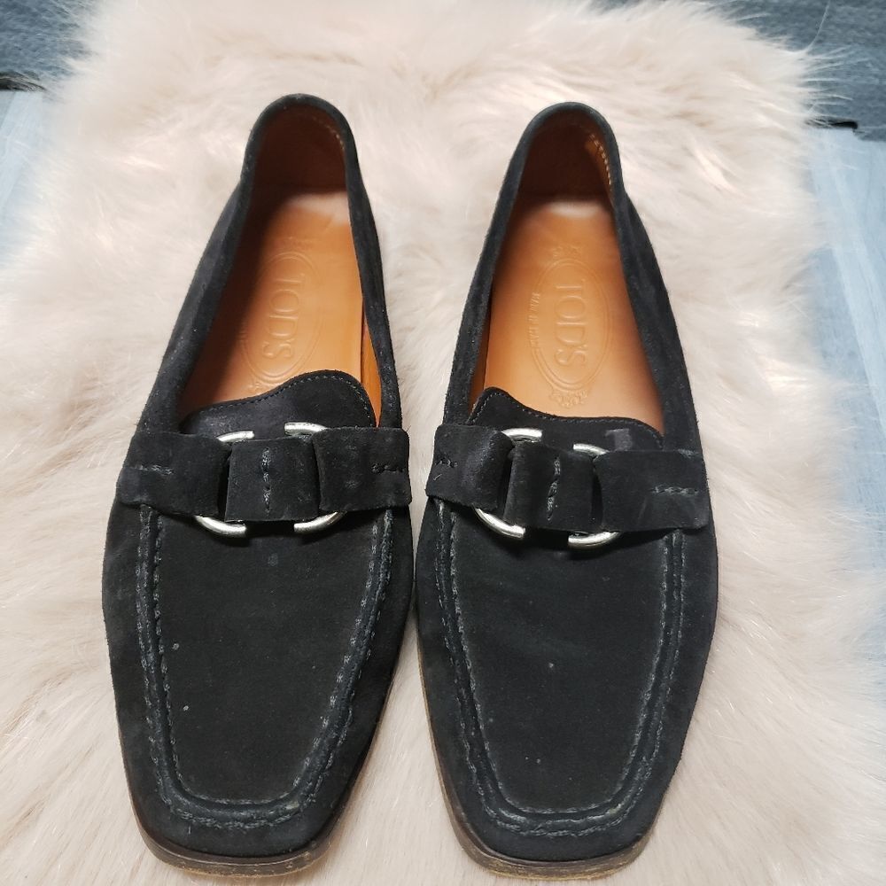 Tod's Black Loafer women's shoe